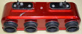 Honda 750 red air filter case 17214-300-040CM